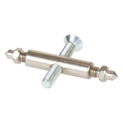 Parafuso Montagem Escudo Troféu Cervo One Size Silver