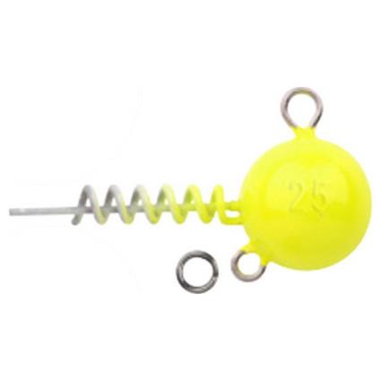 Jig Head Spiral 10 g UV Orange