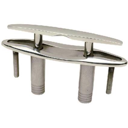 Pull Up Cleat With Studs 152 mm Chrome