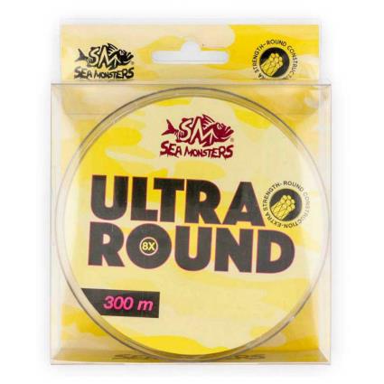 Linha Trançada Ultra Round 300 M 0.180 mm Yellow