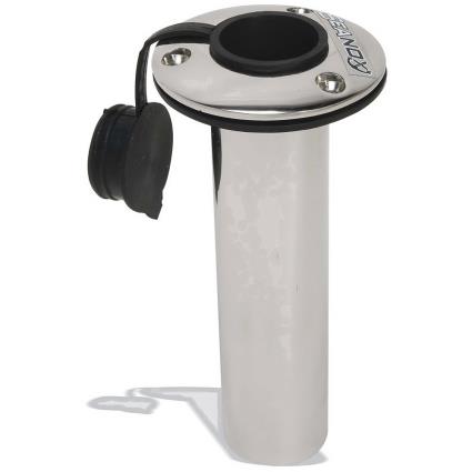 Flush Mount Rod Holder Opened 42 mm Grey