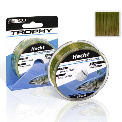 Monofilamento Trophy Pike 300 M 0.350 mm Green