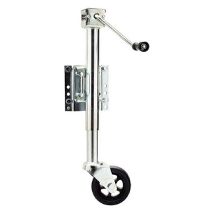 Drop Leg Trailer Jack 455 kg Silver