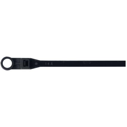 Mounting Cable Tie 8´´ 25 Units One Size UV Black