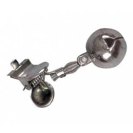 Bite Alarm Grelot Pince Crocodile One Size Grey