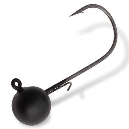 4street Tungsten Ball Jig Head 2 2.6 g Black
