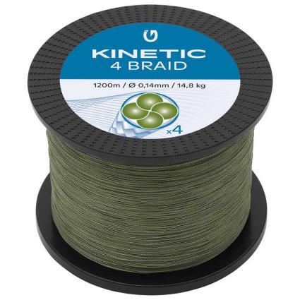 Trançado Cyber 4 1200 M 0.160 mm Dusty Green