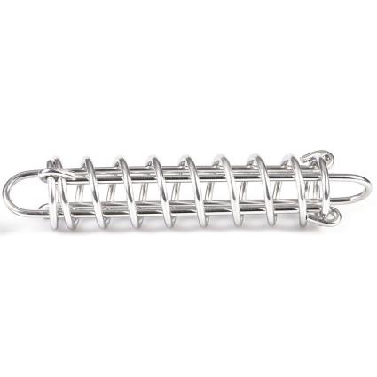 Stainless Steel Mooring Spring 5 x 270 mm Silver