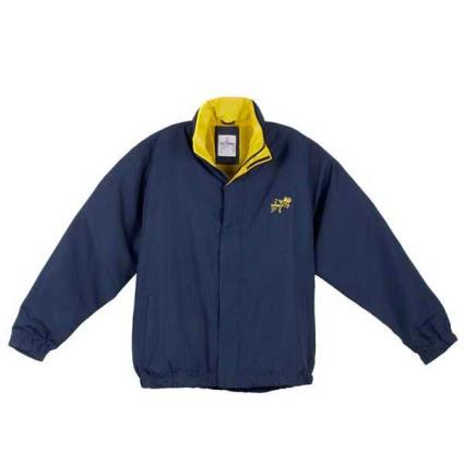 Moletom Com Zíper Captains S Navy / Yellow