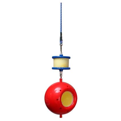 Com Suporte E Bola De Brinquedo Boredom Breaker One Size Red