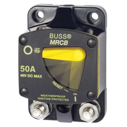 Thermal Circuit Breaker 50a One Size Black