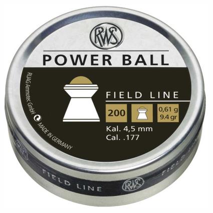 Power Ball Metal Can 200 Units 4.5 Grey