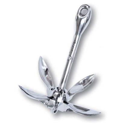 Folding Anchor 2.5 2.5 kg Silver