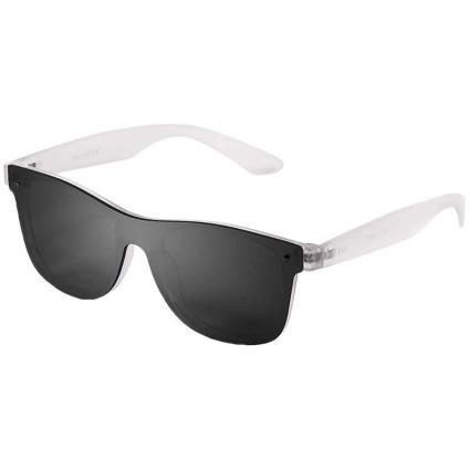 Oculos Escuros Messina Smoke Flat / CAT3 Matte White Transp