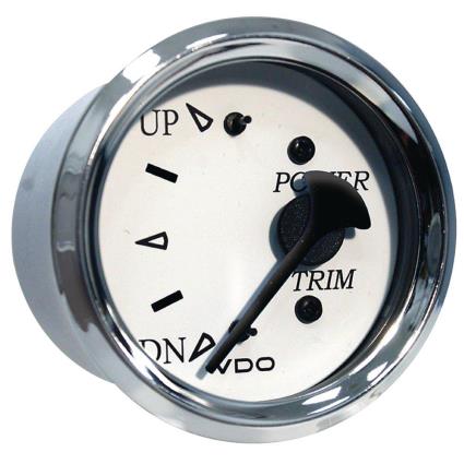 Trim Gauge Honda One Size Chrome / White