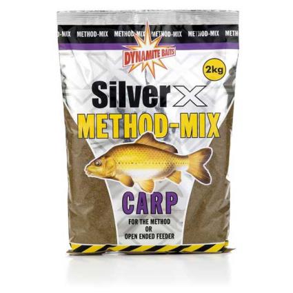 Silver X Carp Method Mix 2 Kg One Size Brown