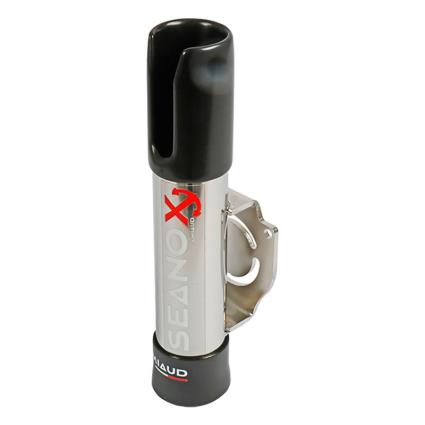 Opened Rod Holder Stainless Steel One Size Silver / Black