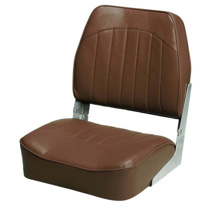 Economy Fold Down Fishing Chair One Size Brown