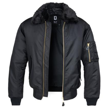Casaco Ma2 Fur Collar S Black