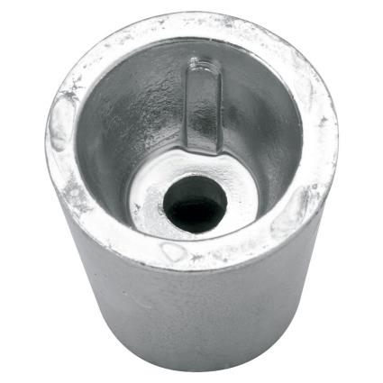 Ânodo Do Eixo Cônico Zinc 25 mm Grey