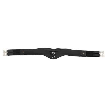 Cilha De Gel Longa E Macia Leicester 125 cm Black / Silver