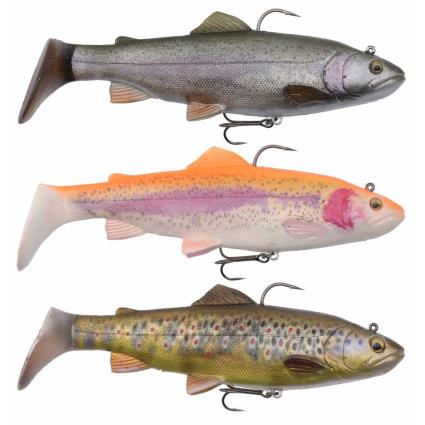 4d Trout Rattle Shad Medium Sink 125 Mm 35g One Size Fire Trout