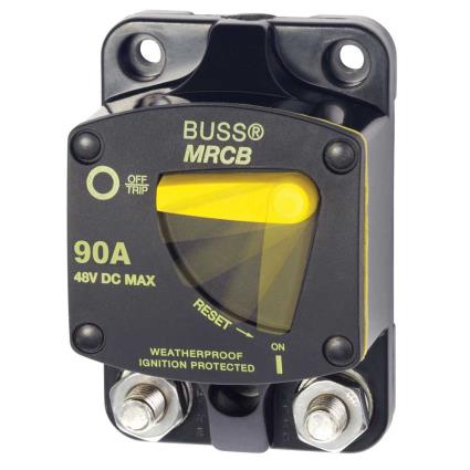 Thermal Circuit Breaker 90a One Size Black