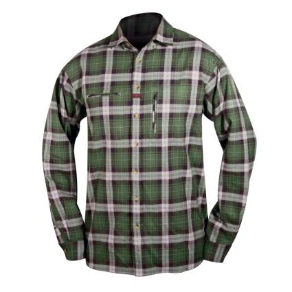 Camisa Manga Comprida Ituren S Green / Grey