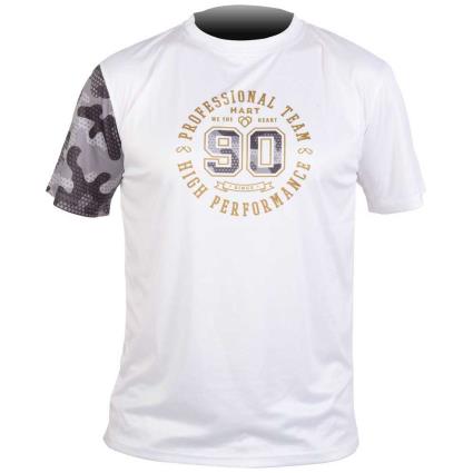 Camiseta De Manga Comprida Vintage S White