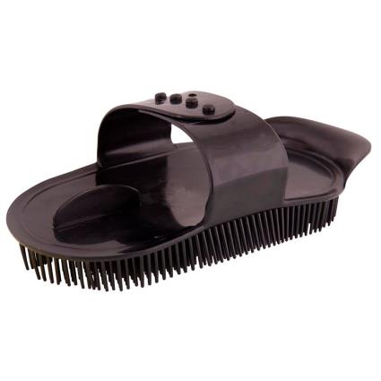 Com Escova Grande De Punho Ajustável One size Black