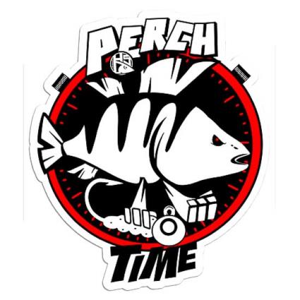 Sticker Perch Time 12 x 10 cm Multicolor