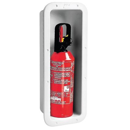 Estojo De Armazenamento Para Extintor De Incêndio 1 Kg no Door White