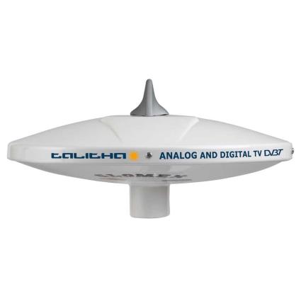 Tv Antenna With Automatic Gain Control One Size White