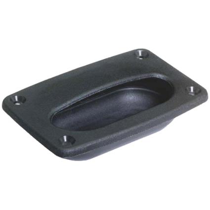 Flush Hatch Pull One Size Black