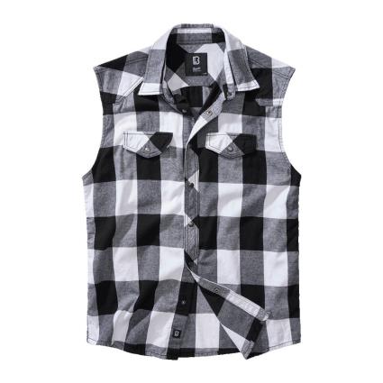 Camisa Check XL White / Black