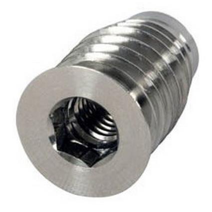 Parafusos De Aço Inoxidável M6 A4 One Size Silver