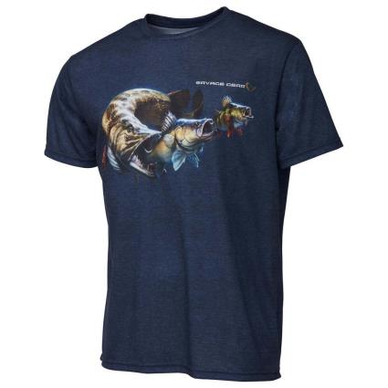 Camiseta De Manga Curta Cannibal XL Blue