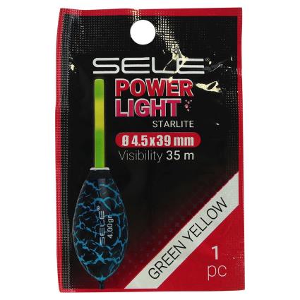 Luz Química Power Light 50 Unidades 4.5 x 39 mm Yellow