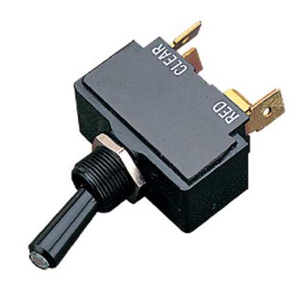 Spdt Toggle Switch Light 3 Positions Black