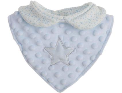 Babete  com Estrelinhas (Azul - 20 cm)