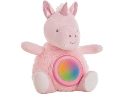 Peluche  Unicórnio Musical com Luz (Rosa - 20 cm)
