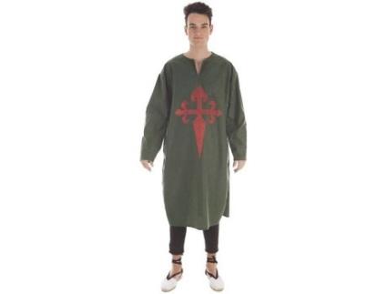 Fato de Homem  Túnica Antelina Verde (Tam: XXL)