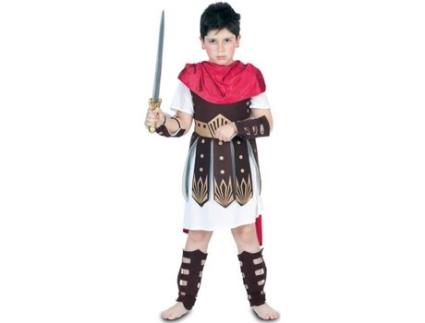 Fato de Menino  Gladiador Romano (Tam: 7 a 9 anos)