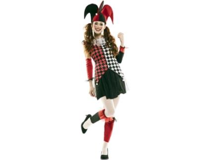 Fato de Mulher  Harlequina (Tam: M/L)