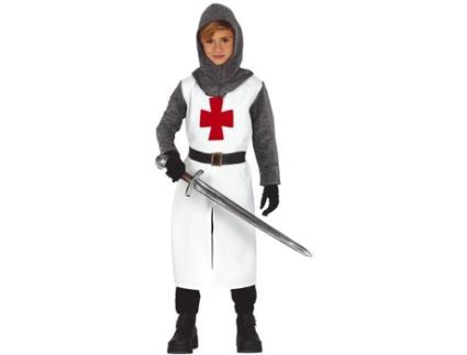Fato de Menino  Cavaleiro Templário (Tam: 5 a 6 anos)