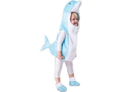 Fato de Bebé  Golfinho Azul Infantil (Tam: 1 a 2 anos)