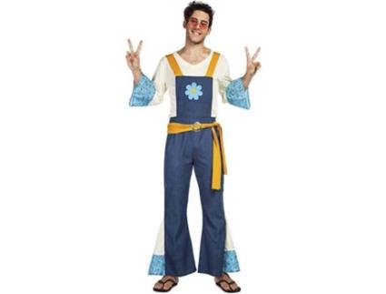 Fato de Homem  Hippie Flor (Tam: XL)