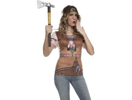 Fato de Mulher  Camisa Fato Índia (Tam: S)