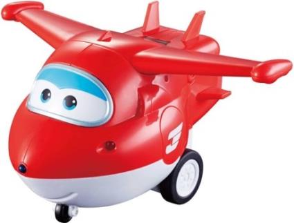 Avião Telecomandado  Super Wings - Jett (Idade Mínima: 4 - Vermelho)