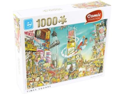 Puzzle  Comic Time Square (Idade Mínima: 3 anos - 1000 Peças)